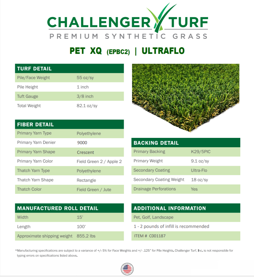 Turf Carolinas Piedmont Pet Turf XQ (V)