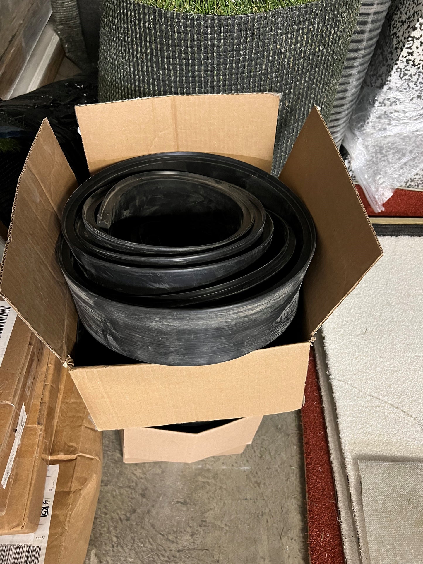 Black Transition Edging