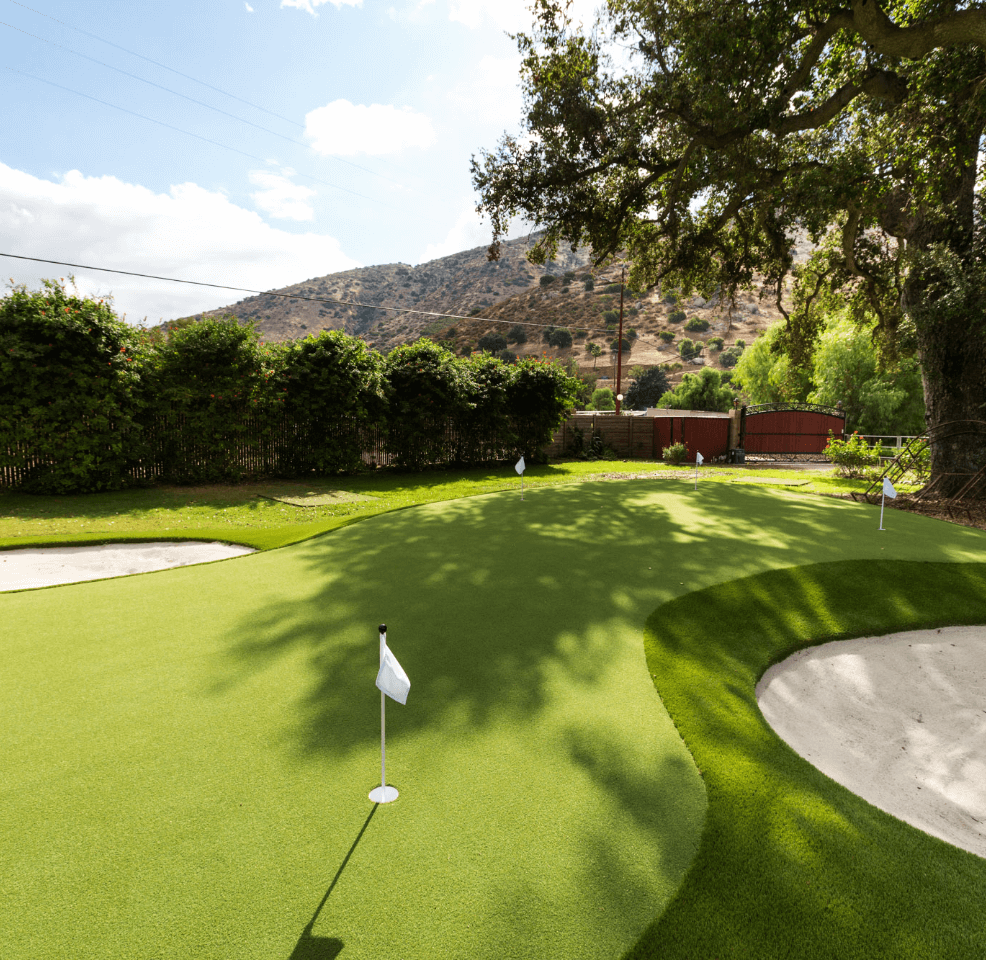 Turf Carolinas Pinehurst Putting Green True Roll Field Turf USA